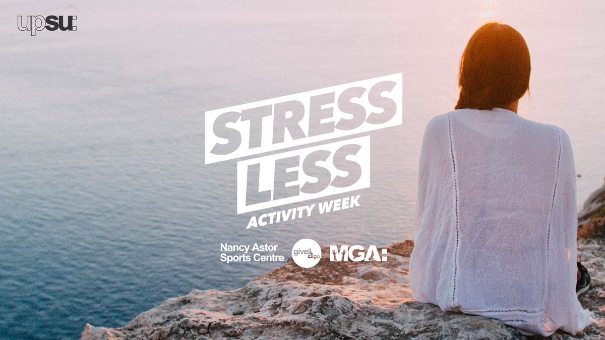 Need a break from lectures and coursework stress? Want to try something new? All of our classes, Give it a Go sessions and MGA sessions are JUST £1 for non-members next week!! Find out more here: upsu.com/sports/stressl…