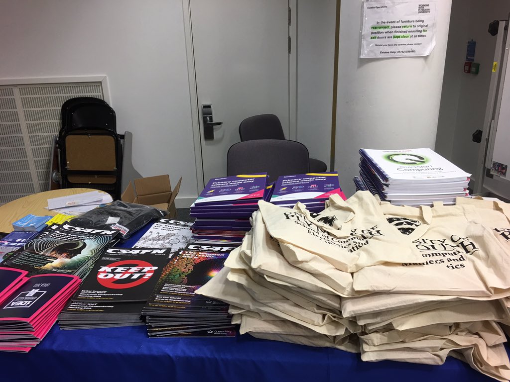 SouthWestCAS's tweet image. Today is the day! The CAS Plymouth conference has started. Our biggest turnout to date #CASPlym18 @CompAtSch