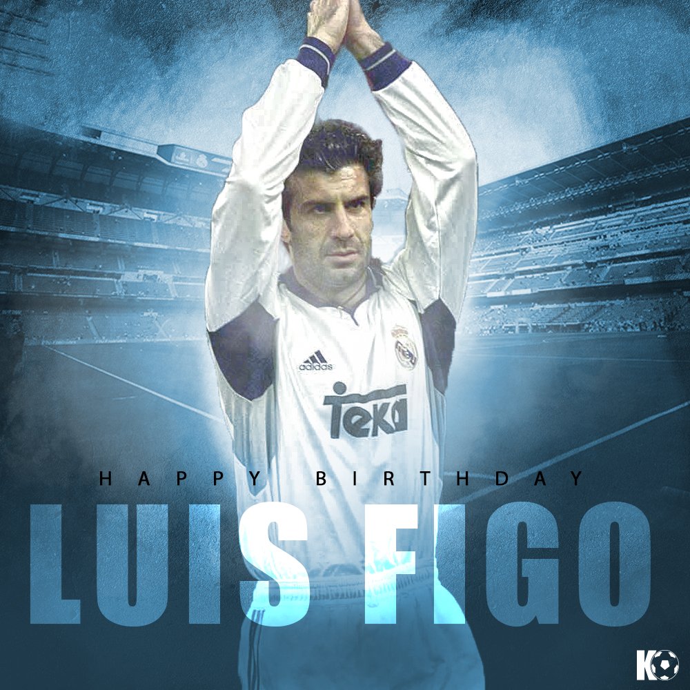 The Portuguese legend turns 46 today! Join in wishing Luis Figo a Happy Birthday! 