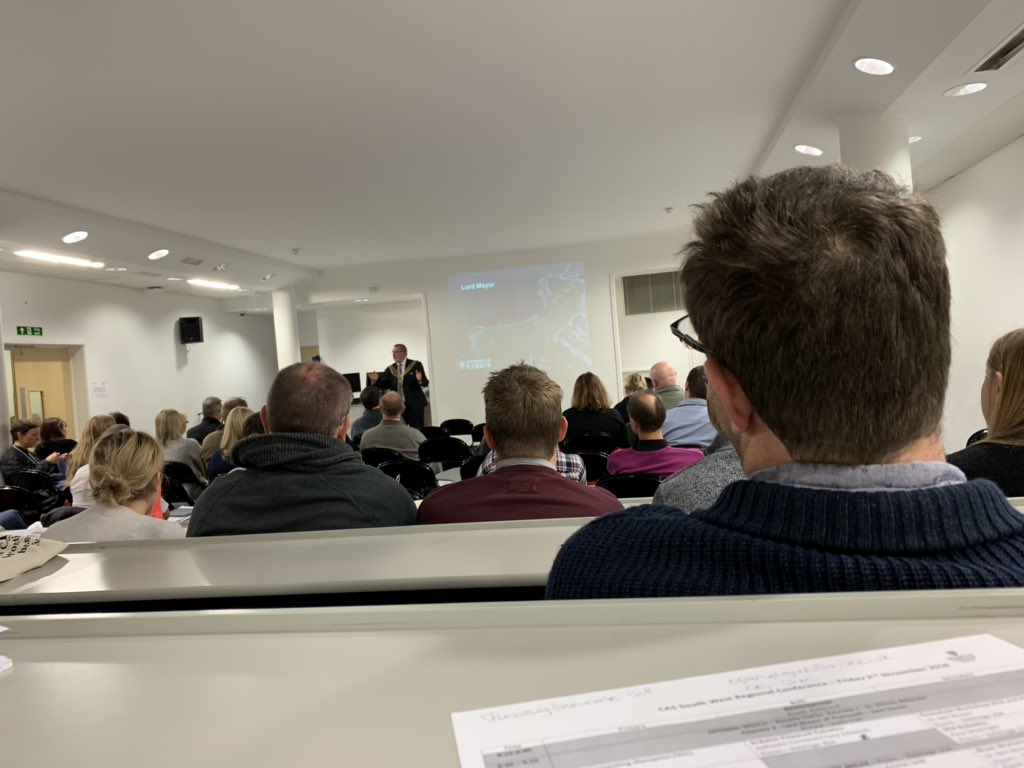 clairegowland's tweet image. The Lord Mayor kicks off #CASPlym18