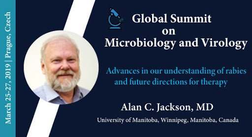 Viromicro's tweet photo. Book your slot to join the Keynote Session by Alan Jackson at #GSMV2019 during March 25-27, 2019 at #Prague 
Register now at: https://t.co/qNDt1iBFAQ
For more info, contact jessica@microbiologyconference.org https://t.co/1TzJJHGTrH