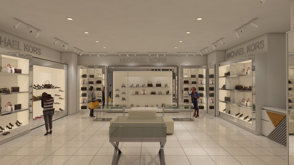 Michael Kors opened its first outlets 