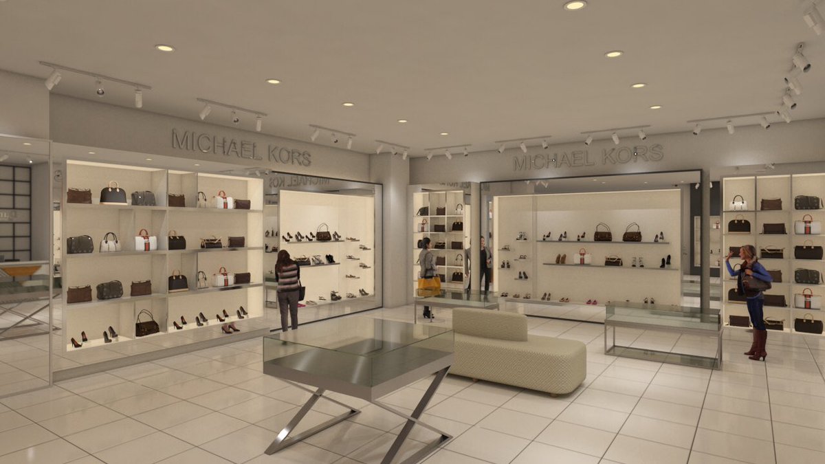 Michael Kors opened its first outlets 