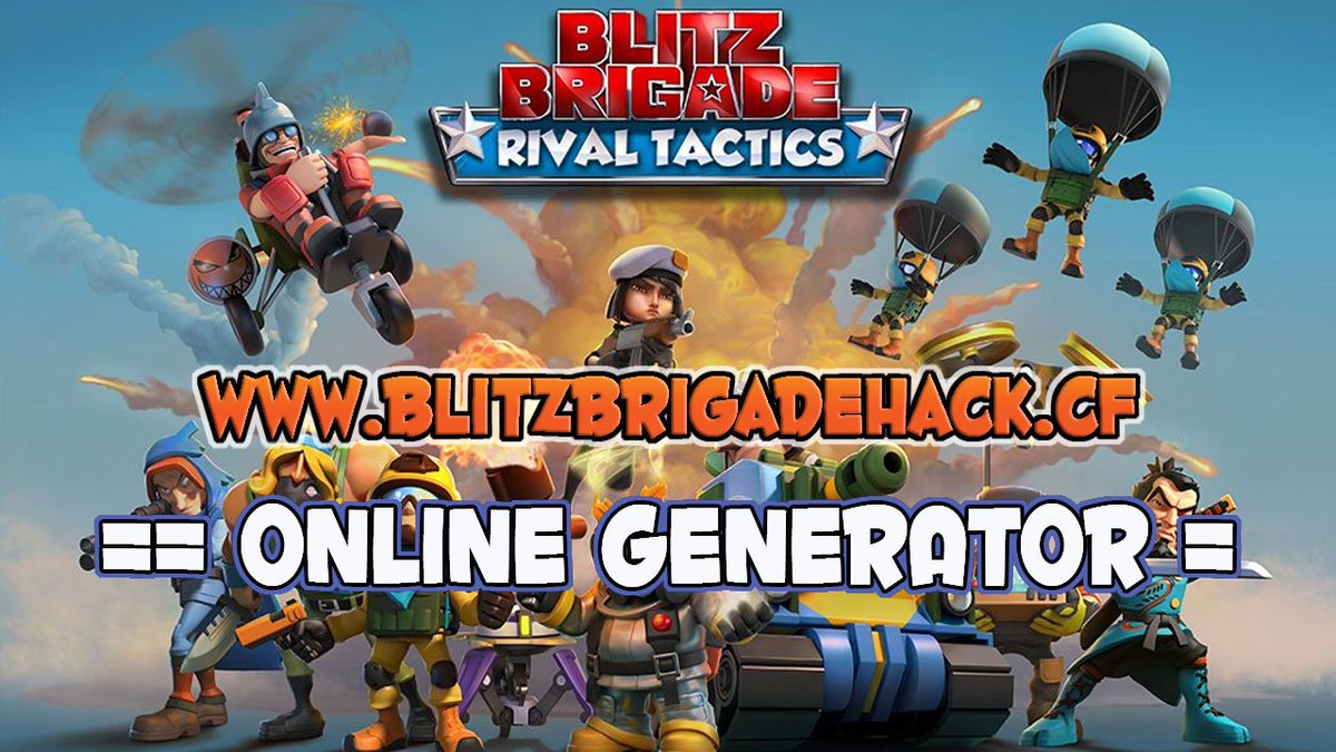 SiennaStevenson's tweet photo. ♨️ Blitz Brigade Hack/Cheats - UPDATED - Get Unlimited Diamonds and Coins (iOS/Android) 

❎ https://t.co/r9oww7ZslV ❎

#Blitzbrigade #Blitzbrigadehack #Androidgames #giveaway #mobilegaming #videogaming #Hacked #cheats #PlayingNow #kostenlos #FreebieFriday #FridayMotivation #OMG https://t.co/DG7GO0Ito4