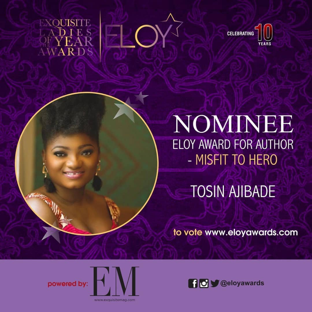 OloriSupergal's tweet photo. Tosin Ajibade founder of @olorisupergal has been nominated for Author of the year for her book #Misfittohero
To vote Tosin Ajibade as the Author of the year
VOTE ONLINE AT https://t.co/QktGElv0NR link in bio. @eloyawards
#myexquisitelady#EloyAwards #Authorsday #Olorisupergal https://t.co/8B9e40Hqh0