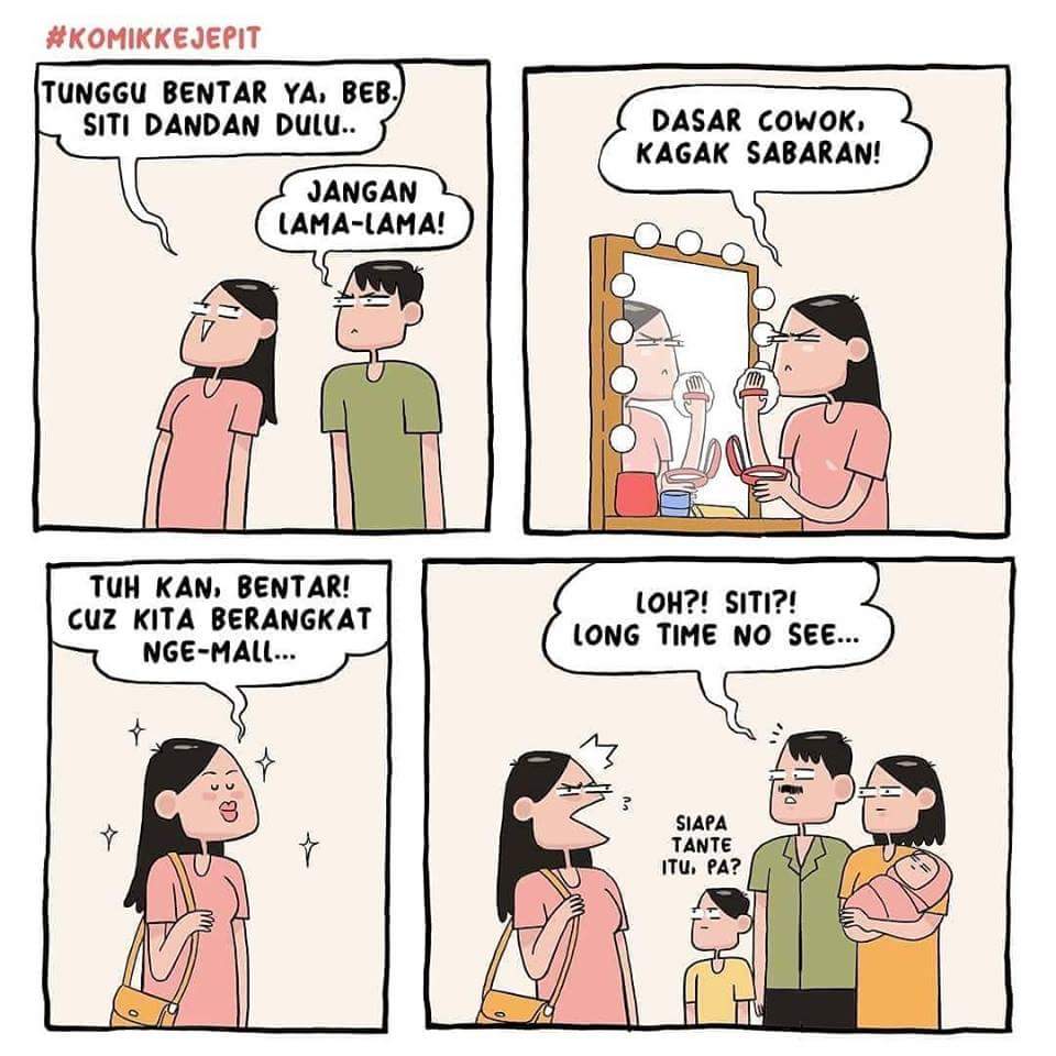 😂saking lamanya makeup an