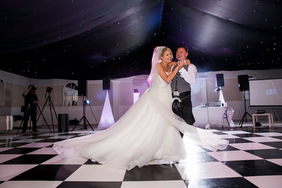 dewars_ent's tweet photo. Back in July we had the pleaseure of DJing for Stacey and William on their Wedding day at the beautiful @MarResort. Here we provided
🎤 Full PA for the speeches
🎶 Music throughout their meal &amp; 
🎧 DJ Entertainment for the evening reception
https://t.co/MXUjfoOGiC https://t.co/MX6wZkzHFv
