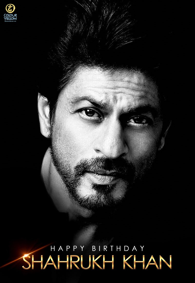 Happy birthday shahrukh khan 