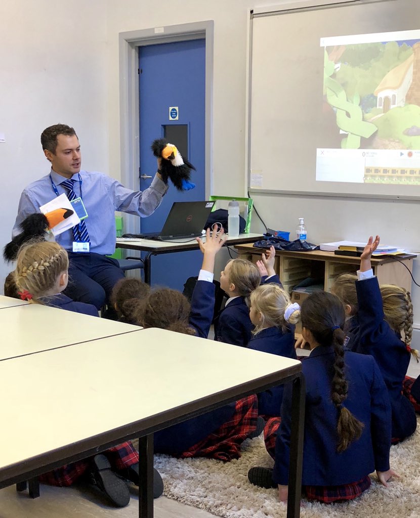 CleoFatoo's tweet photo. The @nesta_uk education team is so excited to be visiting @TalbotHeathSch today to discuss the realities of an interdisciplinary curriculum &amp; teaching design thinking to reception children @joysyj https://t.co/ZhnyT2fzER