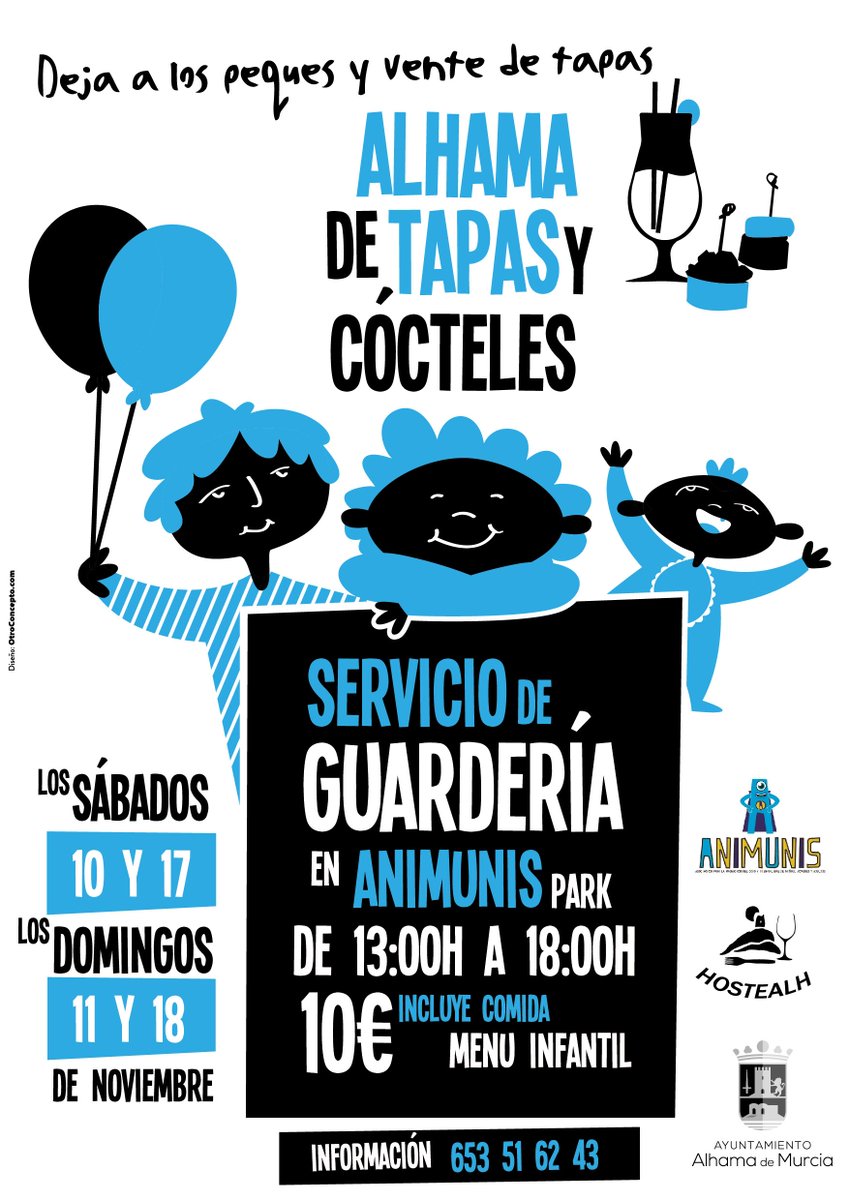 AytoAlhama's tweet photo. 🥙🍷IV Alhama de Tapas y Cócteles. Del 9 al 18 de noviembre de 2018 https://t.co/oLQz6KyOIz https://t.co/igK9646azC