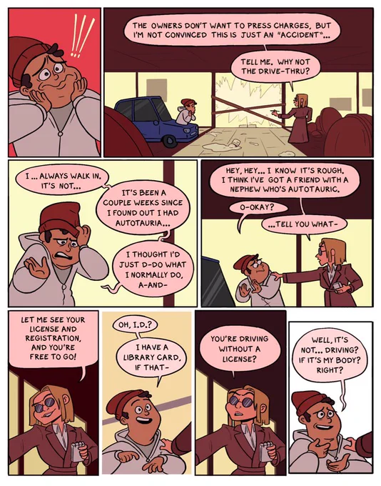 A double update of CENCARS!!
So for y'all that don't know, I've got diabetes and celiac; I gave some of my experience to Parker, though it's obviously not a 1:1 kinda thing. I mean, mine are autoimmune disorders, and his is more an autoauto one
#comics #webcomic #webcomics #comic 