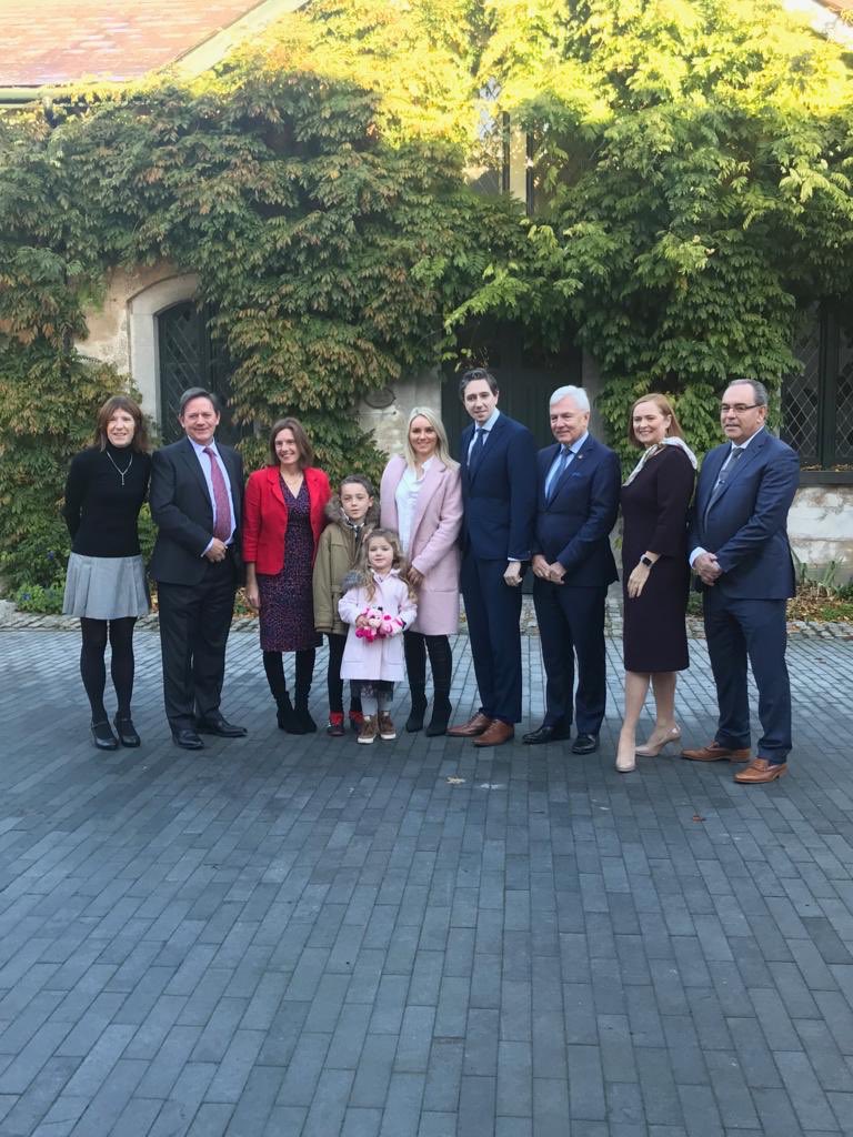 heartchildren_'s tweet photo. The 3rd Annual Conference of the All-Island Congenital Heart Disease (CHD) Network takes place today in the magnificent setting of Farmleigh House, Phoenix Park. Thanks to Amy, Jack &amp; heart children member Faye for attending this morning. #allisland #chdconference #teamhci ❤️ https://t.co/0f92Jq9FsE