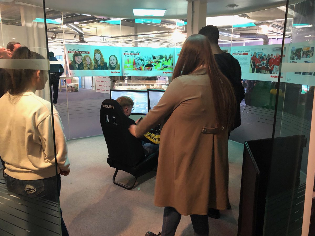 yourharlow's tweet image. We are at Science Alive for launch of Raytheon simulator