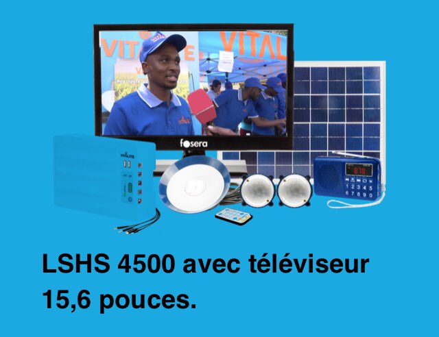 solution_africa's tweet photo. En partenariat avec Vitalité Senegal, A.S.S vous propose des kits solaires 100% garanti et payable par tranche.
More information: +221771379061 disponible sur Whatsapp
A.S.S, Nous faisons du soleil de l'électricité ☀️🌞
@amith_jr https://t.co/LBX6YlEDaq