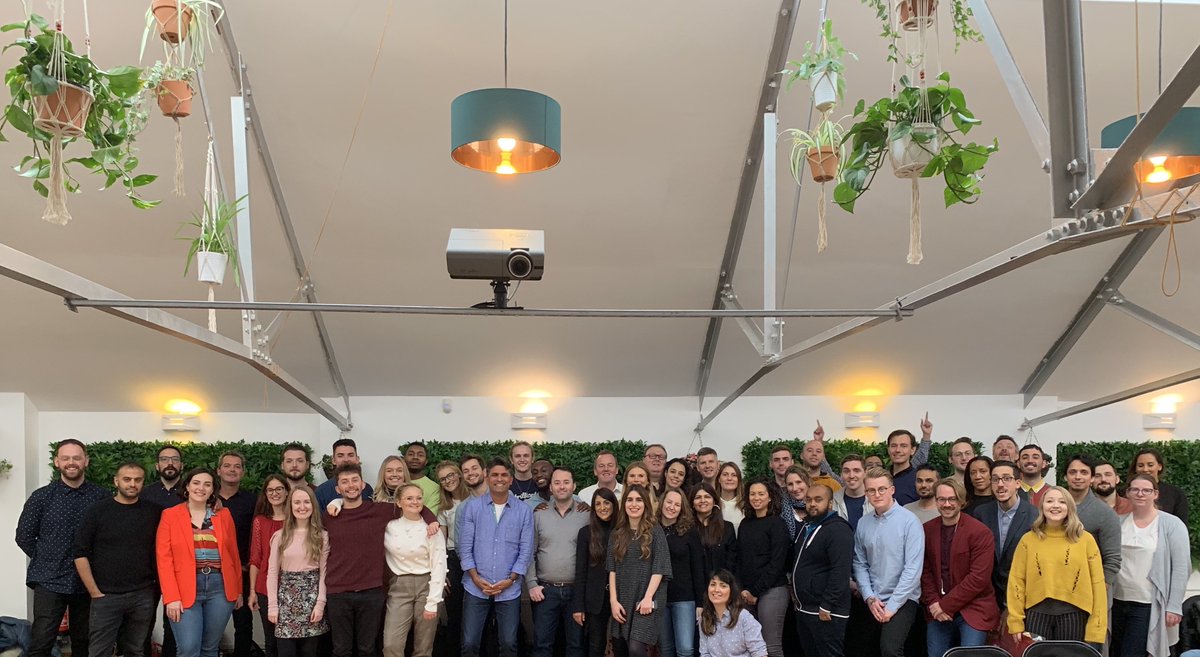 The class of 2018. A great day yesterday at our bb townhall and values session. Not all the family, but most of us. From near and far, celebrating the great people and work and coming together to re-energise for the next chapter! #bebrilliant #townhall #workfamily