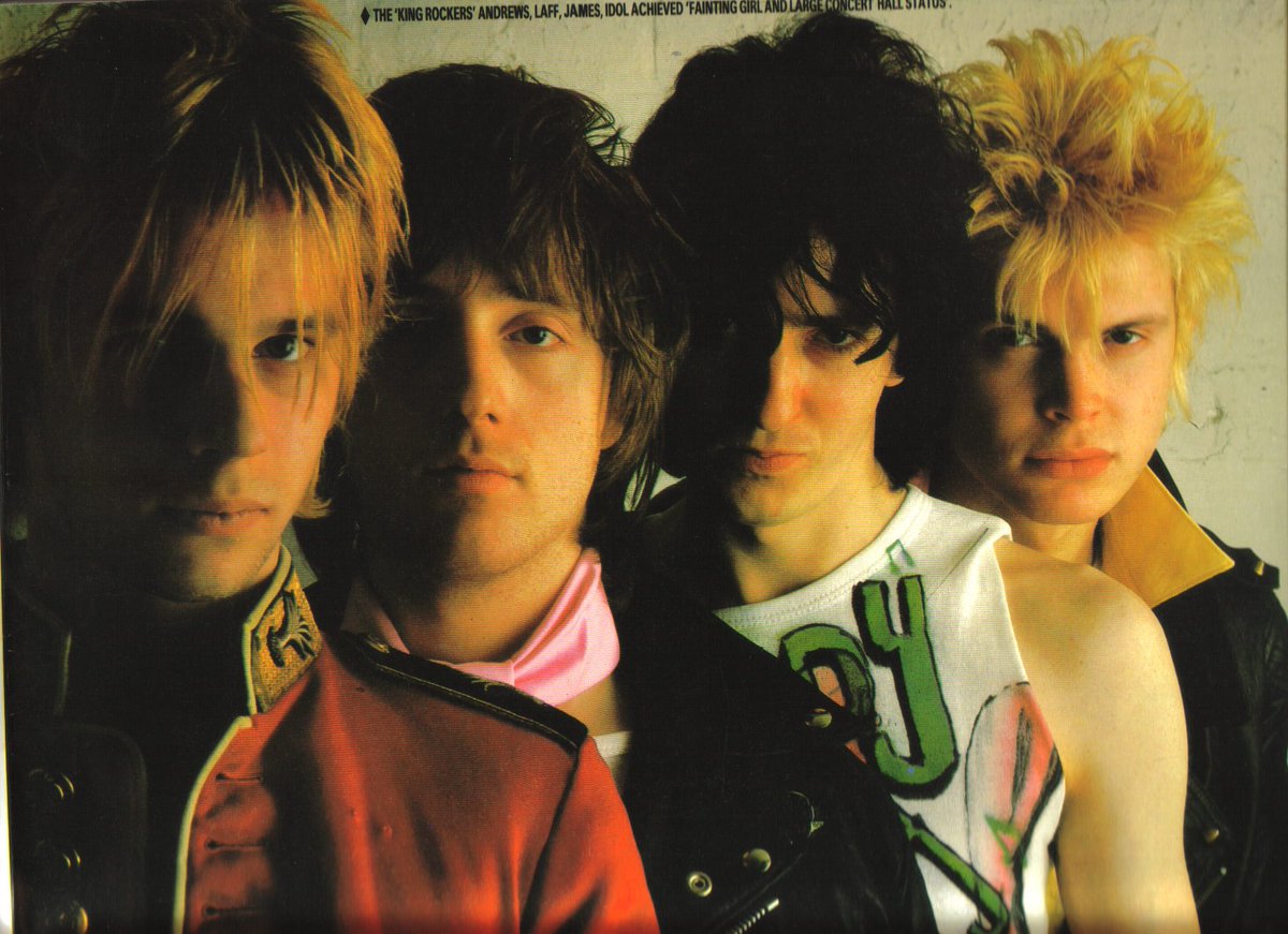 cheriesummers18's tweet photo. The pretty boys of punk! #generationx #billyidol #tonyjames #marklaff #bobderwoodandrews #readysteadygo #kissmedeadly #theuntouchables #FlashbackFriday https://t.co/6sPJ8oz8kq