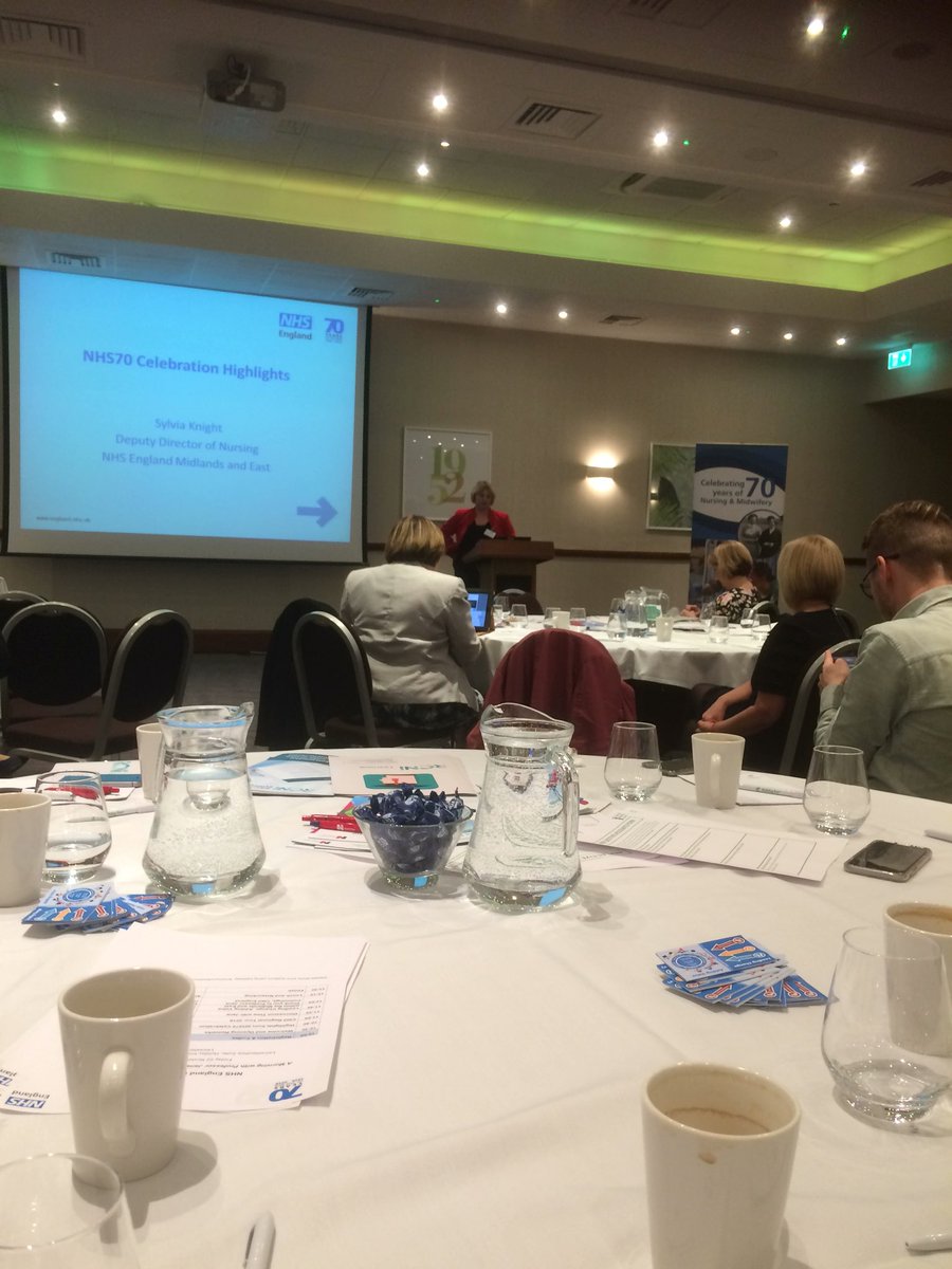 Sylvia NHS70 a morning with prof Jane Cummings #midsandeastnursing