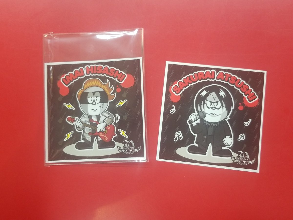 BUCK-TICK櫻井さんの写真とステッカー 櫻井敦司（BUCK-TICK） - BUCK-TICK櫻井敦司の「声の形」で作った指輪