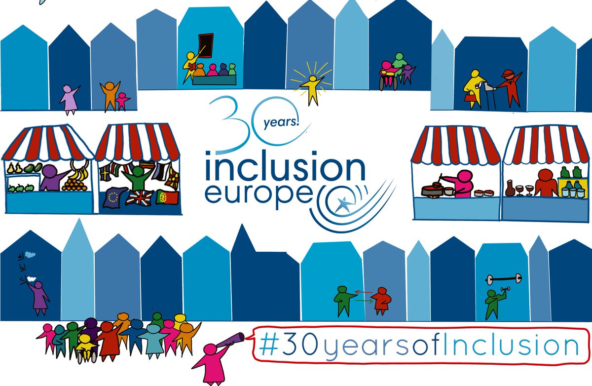 InclusionEurope's tweet photo. The 👨👨👦👩👩👦👦👩👩👦 inclusion movement has come a long way. How has it improved your life? We want to hear from you! Send us your short 🎬 video. 📃 More information: https://t.co/JoJkdVj6uz #MyInclusionStory #30yearsofinclusion #disability #DisabilityRights https://t.co/r0AsI8Qmp3