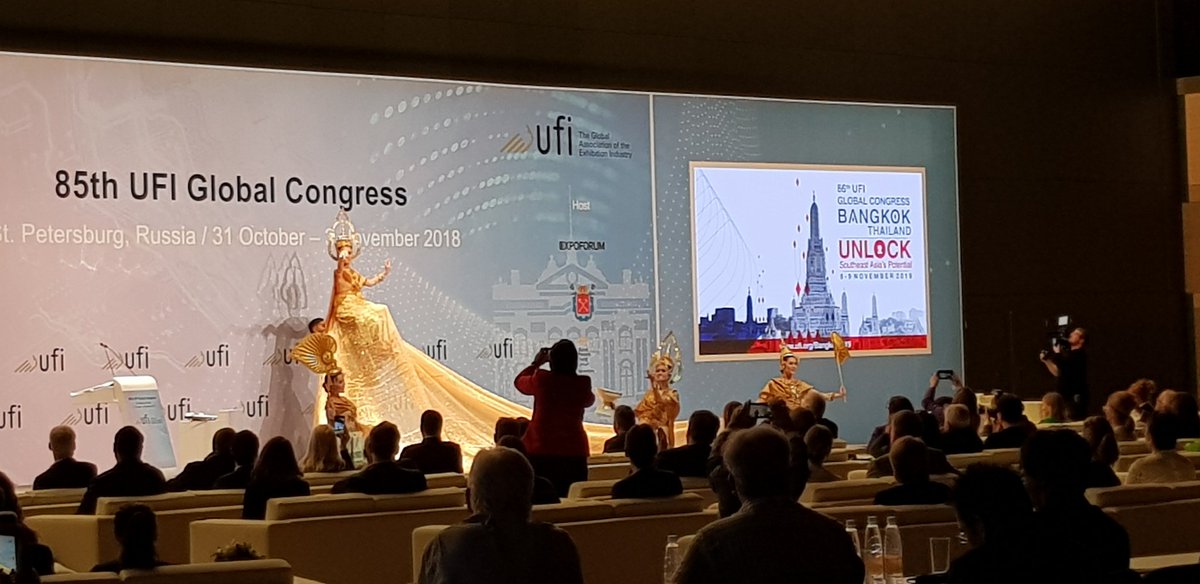 JorgelinaU's tweet photo. Looking forward to the next UFI Congress in Bangkok @UFILive https://t.co/pFkbaaNtzn