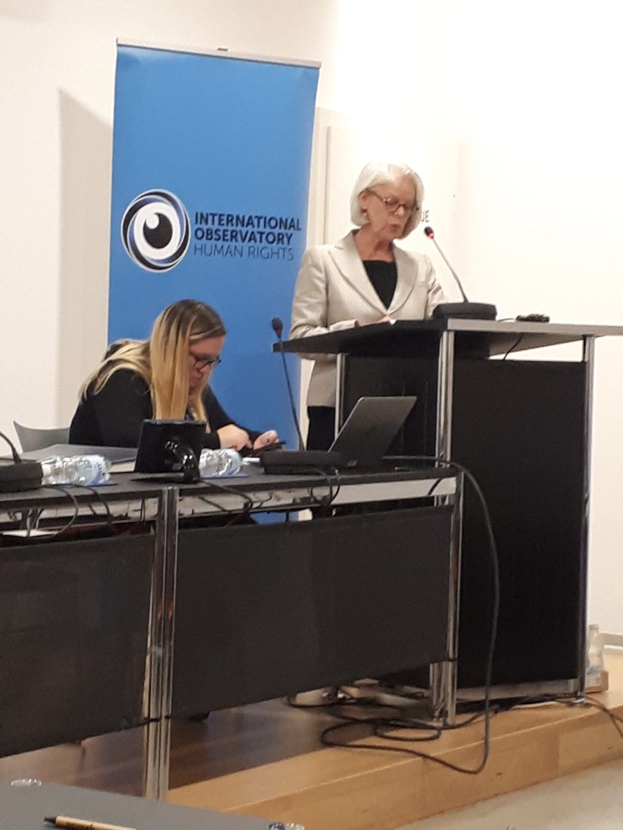 IOHRTurkey's tweet image. AP Milletvekili @v_wezel Annie van Wezel: “(Türk sendika) üyeleri durumlarını daha da kötüye götürecekleri korkusuyla gösterilerden uzak duruyor.” #IOHR’nin #TürkiyeİnsanHakları konferansını canlı izlemek için buraya tıklayın: bit.ly/2EZ01SE