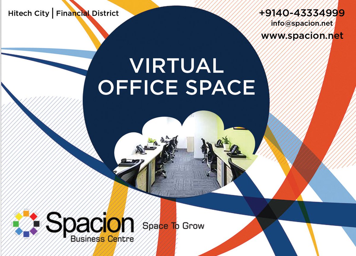 Spacionbusiness's tweet photo. #Virtual_Office_Space, #Telephone_Answering Business Address, #Mail Forwarding. #Online Booking. Services: #Virtual_Office. For more queries,
please contact: +9140 4333 4999 (or)
email us at info@spacion.net
More valuable information visit our website:
https://t.co/s5OQ4yOP7L https://t.co/xZbJ1u8mTf
