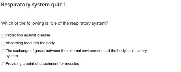 Test your knowledge with our multiple choice quizzes on the Respiratory system: teachpe.com/resources/onli…