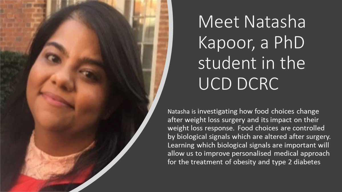 Come along to our DCRC Patient Voice in Diabetes Research event on 14th November at SVUH to hear more about the research we do. Natasha Kapoor is one of our many researchers here at the <a href="/UCDDCRC/">UCD Diabetes Complications Research Centre</a> <a href="/nutnat19/">Natasha Kapoor</a> Event details and Register for free  eventbrite.ie/e/demystifying…
