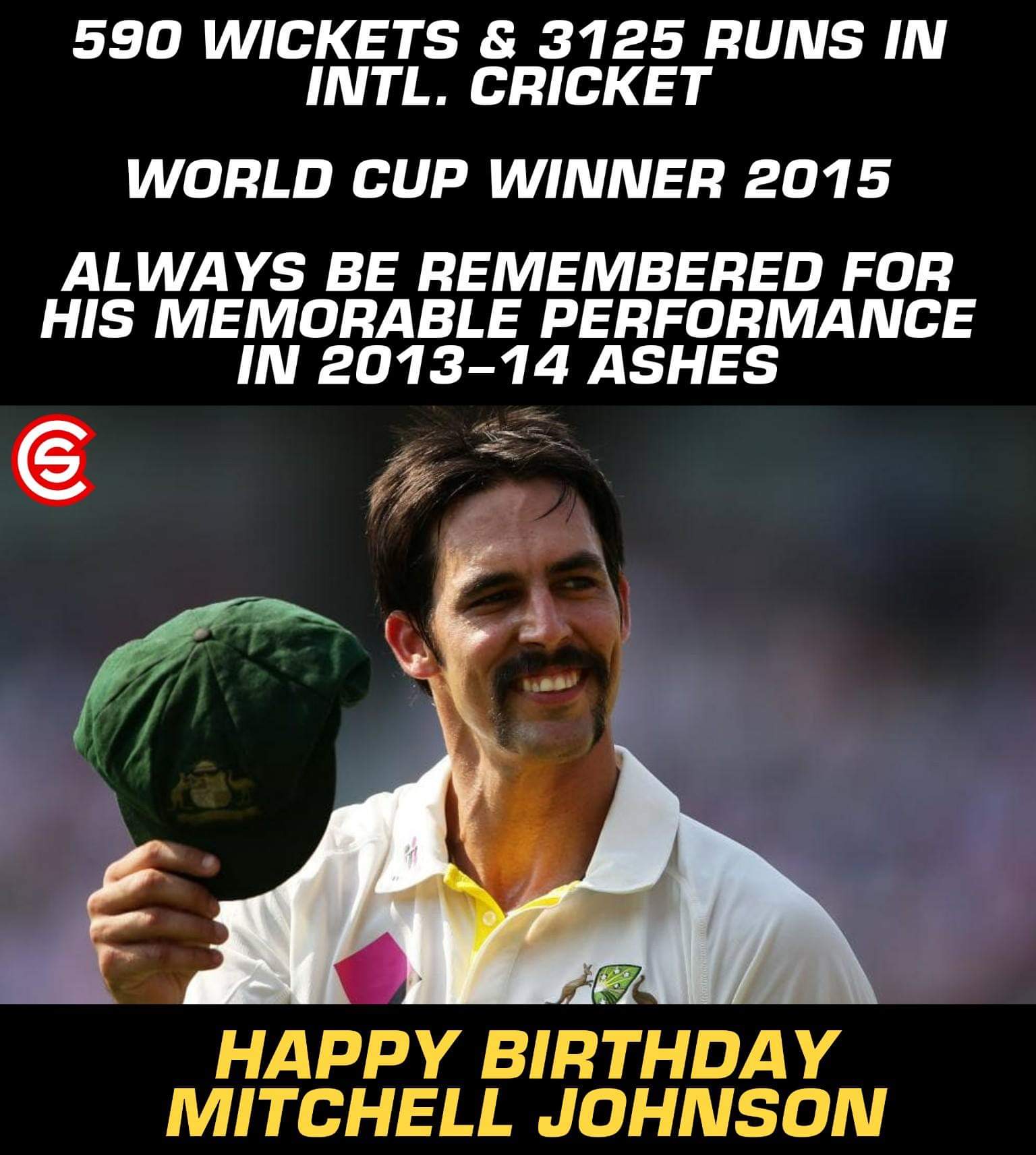 Happy Birthday, Mitchell Johnson!! 