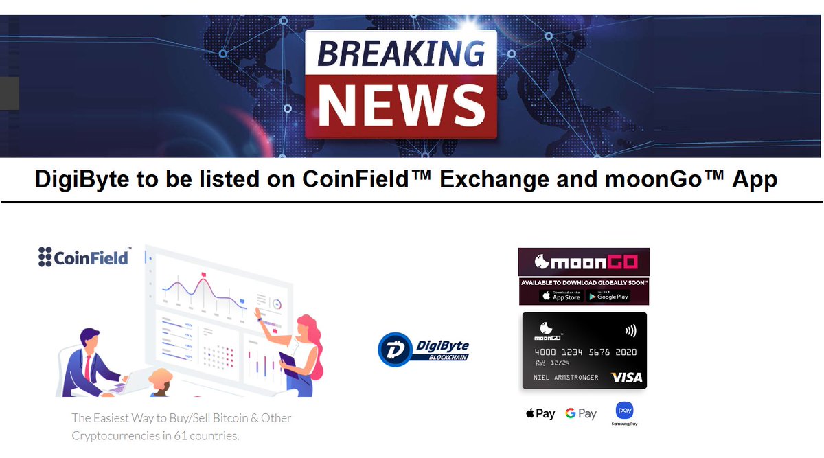 Rudy Bouwman On Twitter Digibyte Is Being Launched On Coinfield - 
