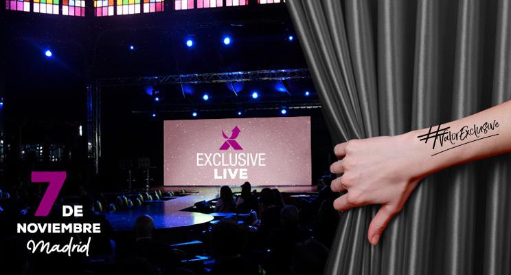 ¡En breve se abrirá el telón de Exclusive Live! Aún puedes registrarte para nuestro evento anual el próximo 7 de noviembre en Madrid:  lnkd.in/de8KRka
