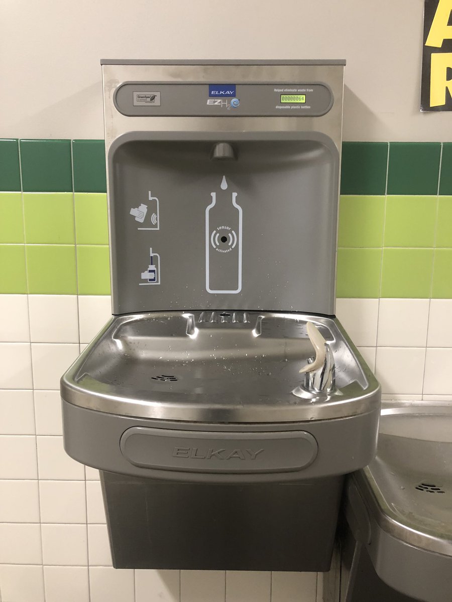 Thank you,<a href="/FabraPTO/">Fabra PTO</a> , for providing our students <a href="/FabraElem/">Fabra Elementary School</a> with five of these amazing water refill stations. Students are excited to start using them! #bethereason #fabrafalcons #WaterIsLife