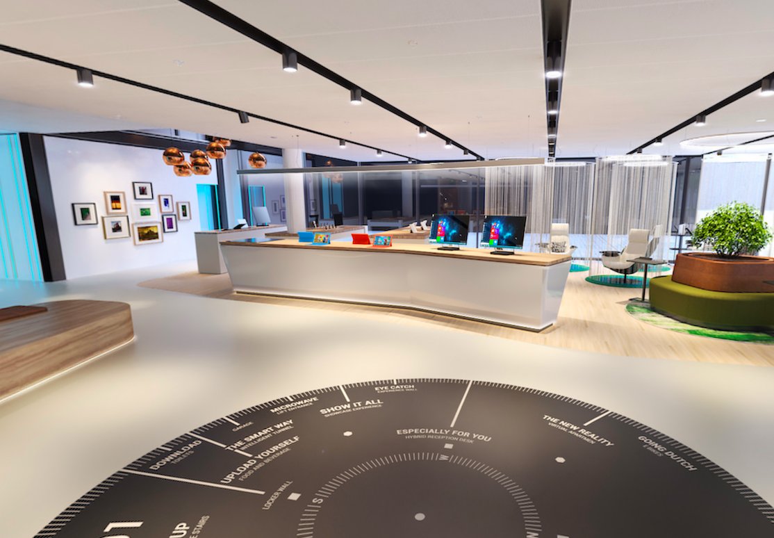Get a taste of how it's like to work in Microsoft - jump inside their office, designed by D/DOCK <a href="/ddockdesign/">D/DOCK</a> bit.ly/2PDyYAu #archviz #Microsoft #greeninterior #theViewerVR #VR #virtualreality #architecture #render #design #interiordesign #featured #VRtours