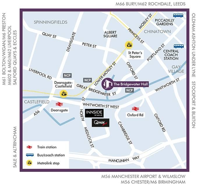 ICYMI - Timings for tonight's ‘Out on the Floor‘ Northern Soul &amp; Motown show at <a href="/BridgewaterHall/">The Bridgewater Hall</a>, with <a href="/joeduddell/">joe duddell</a> and <a href="/MancCamerata/">Manchester Camerata</a>.

Not been to The Bridgewater Hall before? It's easily accessible by public transport and by road - please find a map attached below.