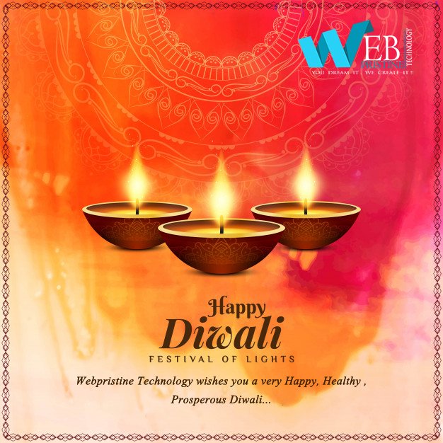 WebpristineTech's tweet photo. #Diwali is a festival full of sweet memories, a sky full of #Fireworks, a mouth full of sweets, a house full of diyas and a heart full of enjoyment! #Webpristine wishes you a very happy, healthy, #Wealthy, #Prosperous #Dipawali ... #HappyDiwali ... https://t.co/gNvDQAW4t3
