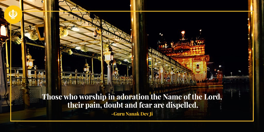 WeTheSikhs's tweet photo. A true #Sikh is the one who worships the lords name in complete devotion, the one who believes in helping others selflessly. Such a person is always free of pains, sorrows and fears.
#WeTheSikhs #proudtobeSikh https://t.co/6weLfzTWM6
