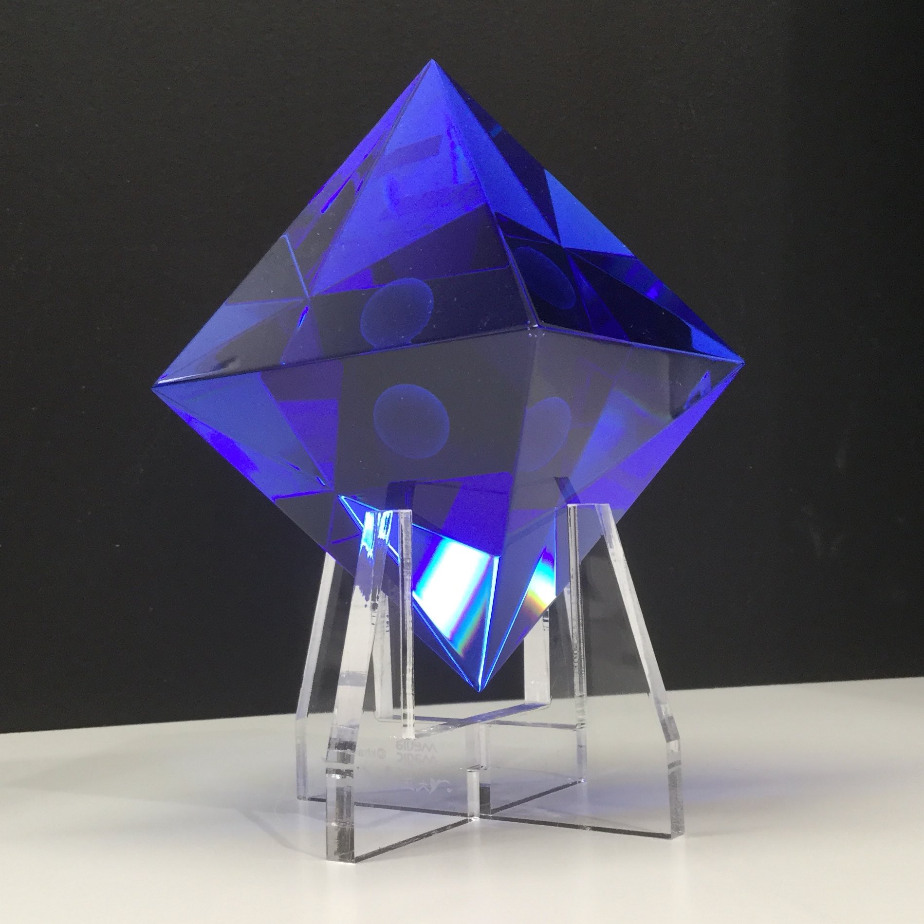貴重 ヱヴァンゲリヲン 第6の使徒 クリスタルオブジェ ラミエル エヴァ Www Prested Co Uk