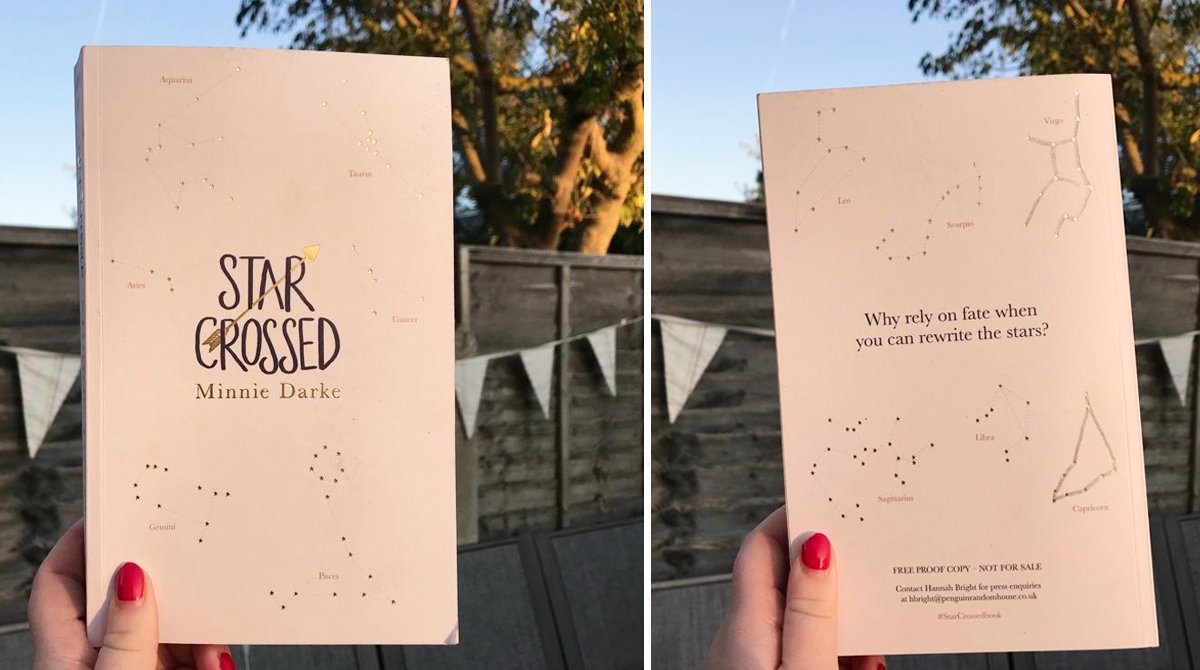TransworldBooks's tweet photo. โญ๏ธPRETTY PROOF ALERTโญ๏ธ
When Justine bumps into her teenage crush Nick, she decides to give destiny a nudge in the right direction. Why rely on fate when you can rewrite the stars? And look at these customisable proofs! We've started drawing on ours already... https://t.co/yMwW2tKO2s