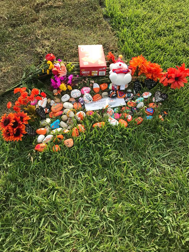 For those Trump thinks are stupid, I will explain the difference between a rock and rifle.  If Jaime were hit in the face with a rock, she would be bruised and I would help her heal.  Because she was shot with a rifle, she was killed and I visit her at a cemetery. Any questions?