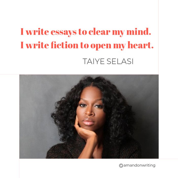 amandaonwriting's tweet image. Quotable - Taiye Selasi, born 2 November 1979. Read more here: bit.ly/2gRqK8l #BornOnThisDay
