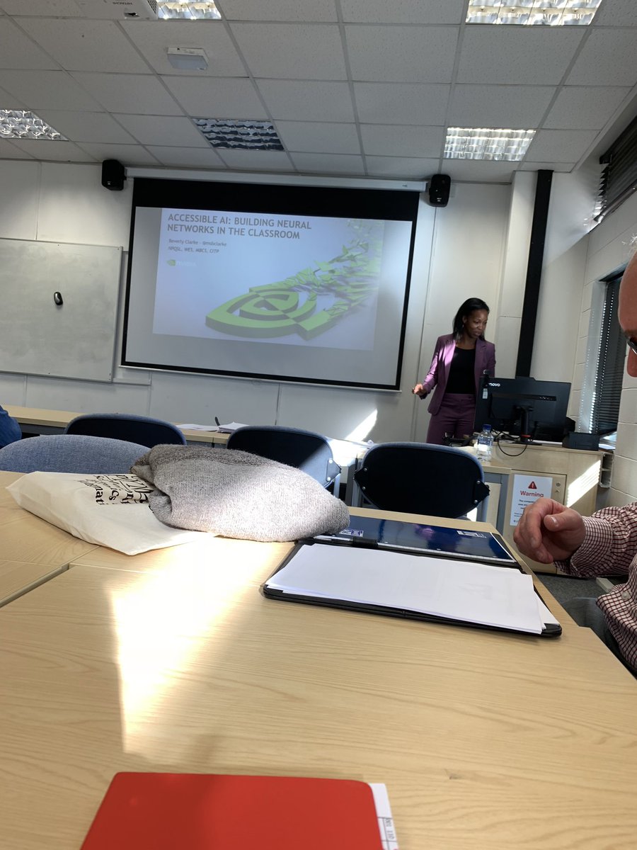 clairegowland's tweet image. AI in schools. Feeling slightly more confident. Thanks #CASPlym18 @MsBClarke