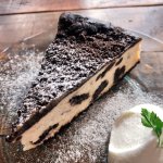 やばい!オレオがたっぷり入ったニューヨークチーズケーキ!食べたーい!