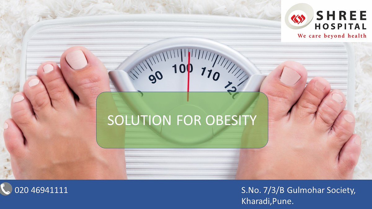 ShreeKharadi's tweet photo. Effective Solution for Weight Loss 

If you are Obese with high BMI &amp; want an effective solution then visit our renowned &amp; Pune's best Bariatric surgeon DR.SHRIHARI DHOREPATIL only at SHREE HOSPITAL KHARADI with 20+ years experience.
https://t.co/gCCWsItMhC
Call - 020 46941111 https://t.co/6PoljXHRFx