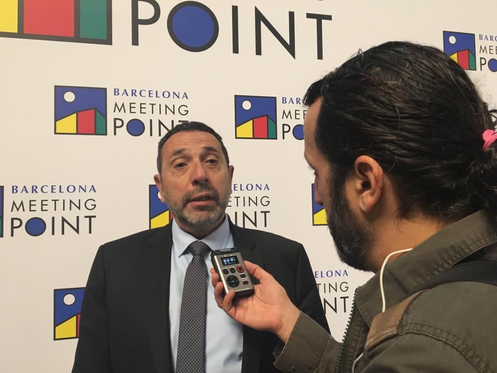 apicatalunya's tweet image. Fotos de l&apos;entrevista d&apos;ahir al #BMP al nostre president, Joan Ollé Bertrán 

#api #apibarcelona #immobiliaria #RNE
