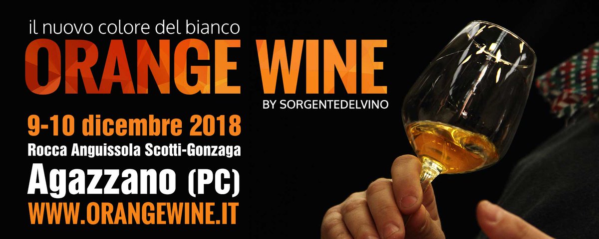 Alla scoperta degli #orangewine dei #vignaiolinaturali con un piccolo salone al castello di #agazzano il 9/10 dicembre 2018 - orangewine.it  - #naturalwine #amberwine #vinnaturel #vininaturali #winetasting #italianwine