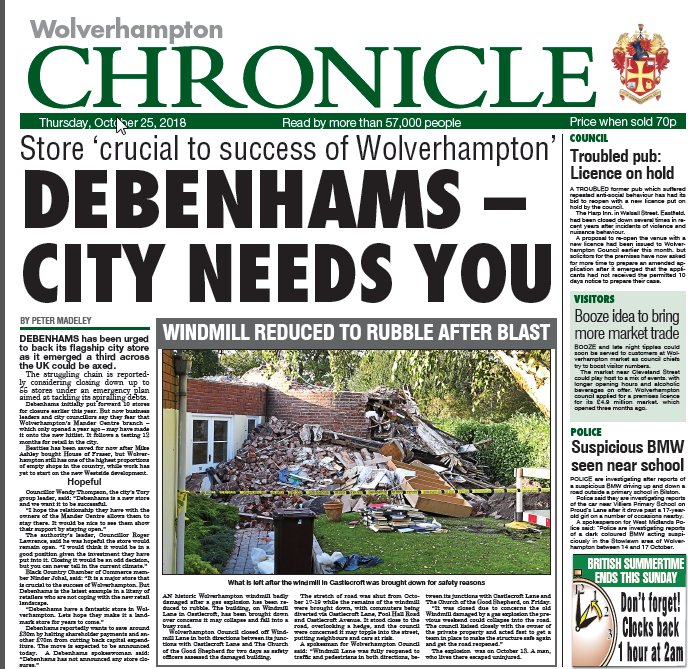 Wolverhampton Chron tweet media