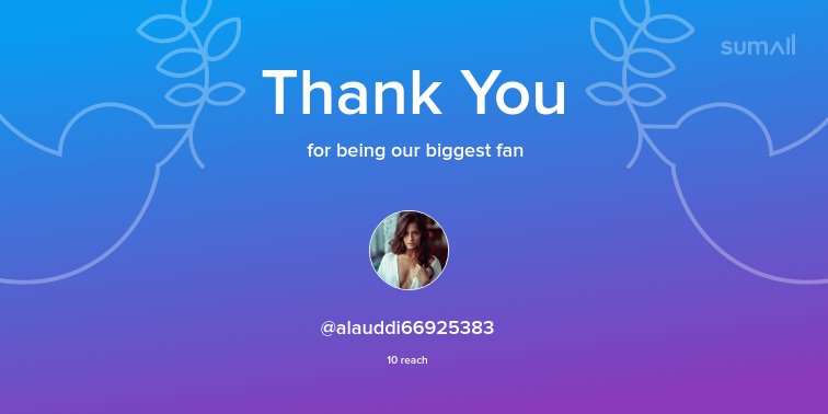 Our biggest fans this week: <a href="/alauddi66925383/">June</a>. Thank you! via sumall.com/thankyou?utm_s…