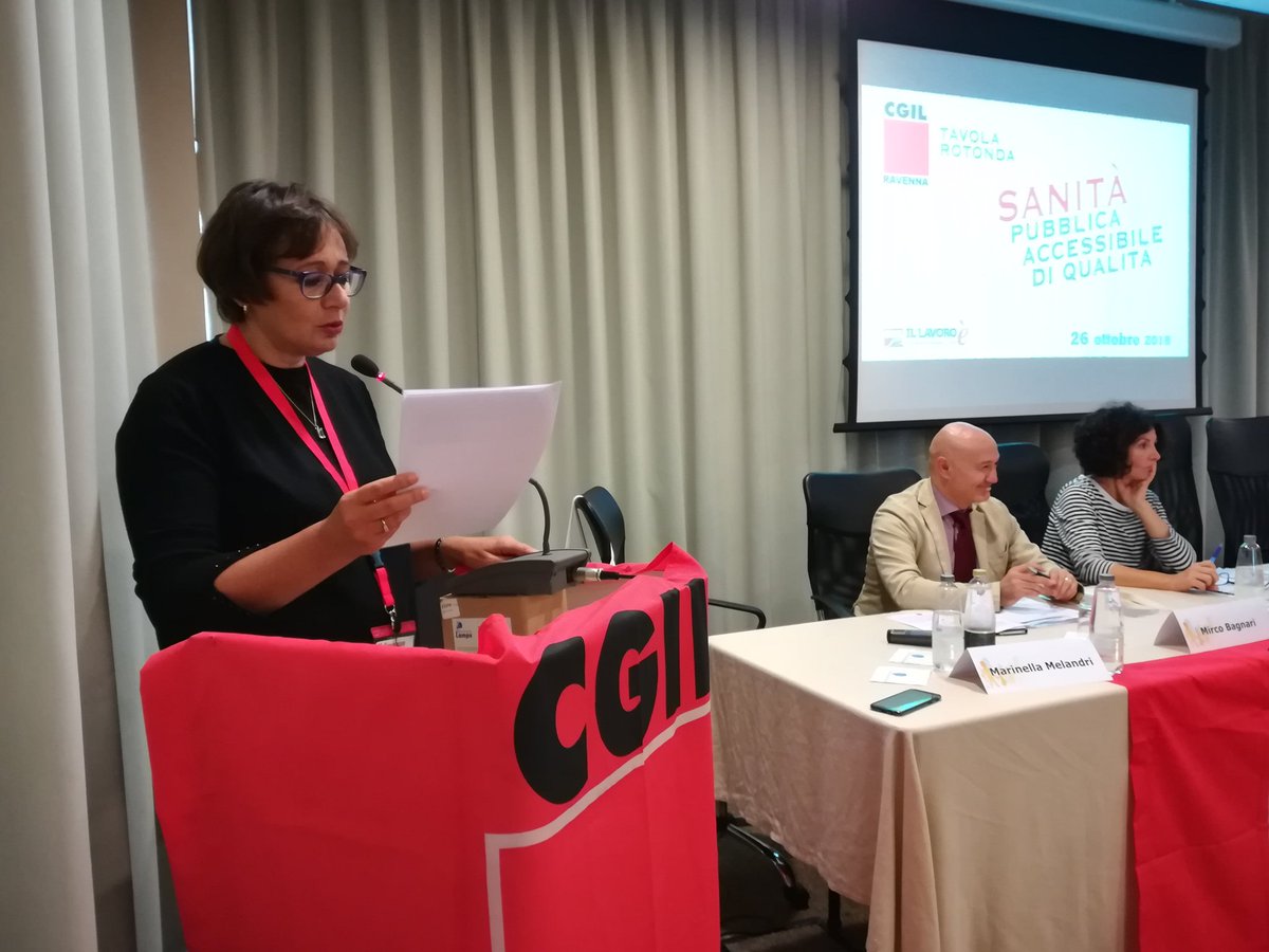 CgilRavenna's tweet photo. #26ottobre 🛑 #Congresso #Cgil #Ravenna Profondo cordoglio ai famigliari del tecnico Protezione Civile che ieri ha perso la vita nell'ennesimo #infortunio mortale sul #lavoro nella nostra provincia. Necessità di impegno costante sul versante della prevenzione #CongressoCgil2018 https://t.co/auhdNOeKnN