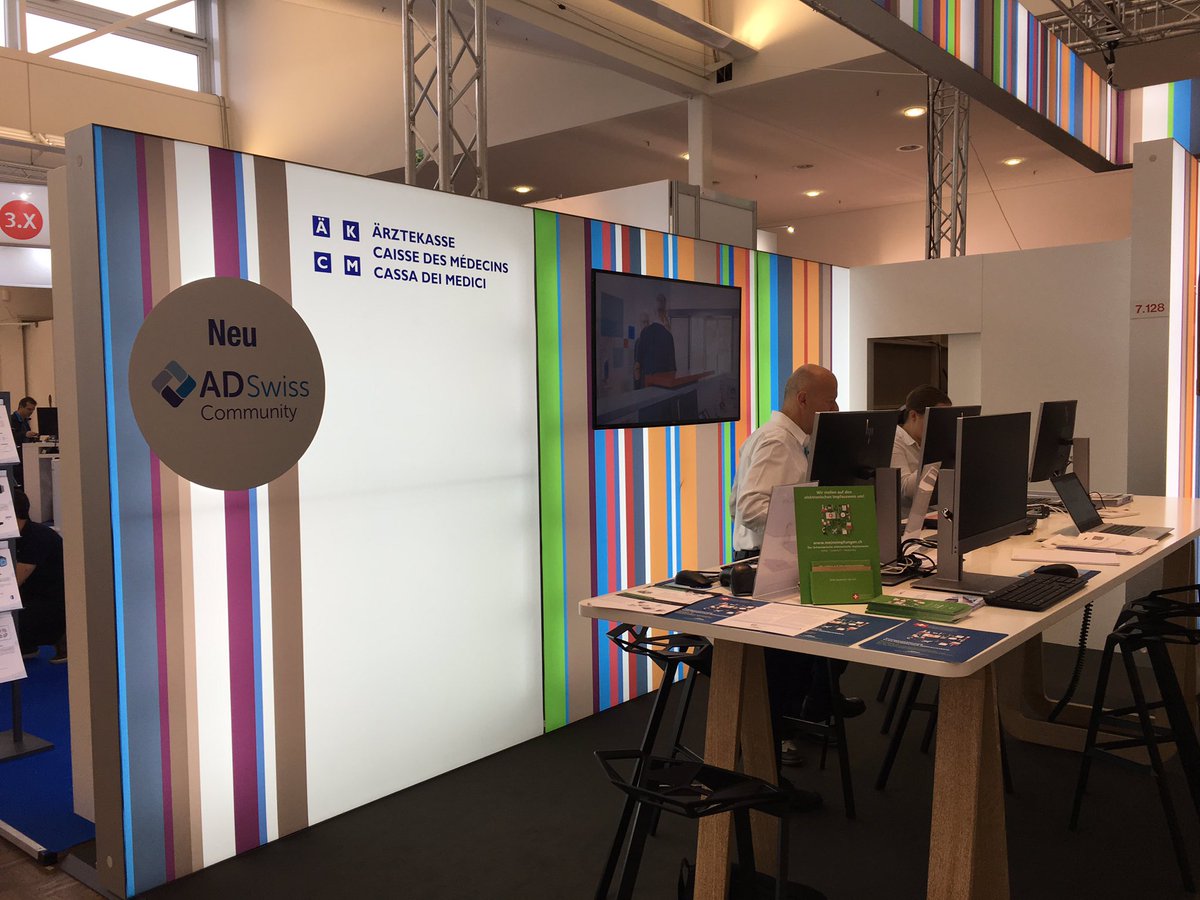 arpage_ag's tweet photo. #ifas2018 Auch @Arpage zeigt unter dem Dach der Ärztekasse diverse Anwendungen wie #eImpfdossier #ePalliativeCareApp #iQeyDesktopApp https://t.co/yddlYfy9vN
