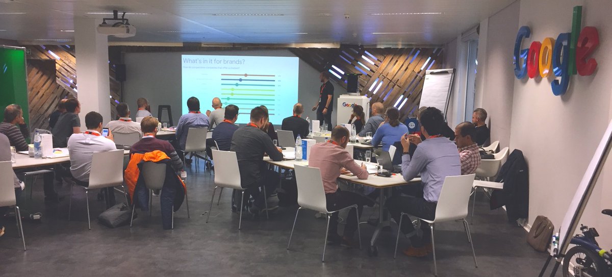 gcloud_benelux's tweet photo. The Chatbothon is on! 8 Teams were up early today to start a full day of #chatbot inspirational & hands-on workshop sessions. They'll create their own #voice #bot for their business with @Dialogflow in only 1 day! #chatbothon #fourcast #innovation @googlecloud #cloud #dialogflow https://t.co/KMaEj5ySFw